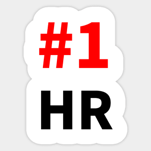 number one homerun Sticker